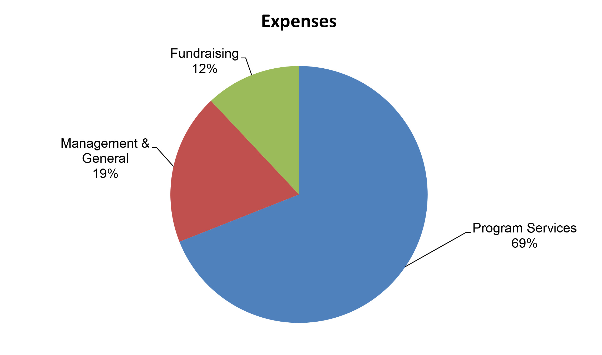 pie chart 2024 fye